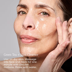 SKINN Day & Night Face Wash olive oil formula suggests nourishing daytime care.
