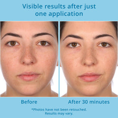 Face application demonstrates smooth, layerable hydration in AM or PM routines.