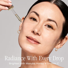 SKINN luminous face oil dropper delivering a light hydration boost for daily radiance