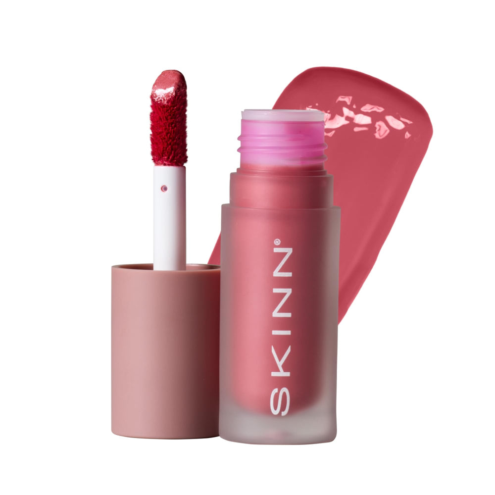 SKINN Treatment Liquid Blush pink-cheeks adds hydration and a natural rosy glow.