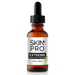 SkinPro Dark Circles Eye Serum bottle showing under-eye brightening benefits