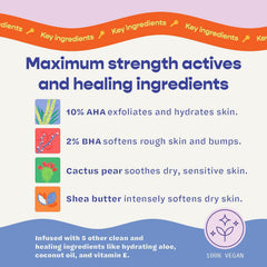 Skinrefit Slip'stick ingredients include cactus pear, shea butter, and coconut oil for hydration.