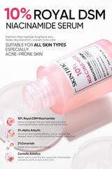 SKINTIFIC Alpha Arbutin serum pour shows brightening focus and even-toned skin