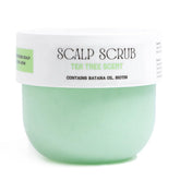 Skirifine Tea Tree Scrub bottle-front view for a refreshing scalp cleanse.