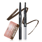Skone original brow wand pencil with brush demonstrates precise application for defined arches.
