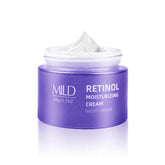 SKSOYT Retinol Night Cream bottle demonstrates premium anti-aging care for nightly use.