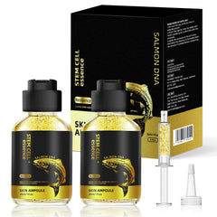 SKSOYT Salmon DNA Serum bottle ready for microneedling routine