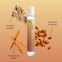 Skylar Fall Cashmere middle notes of cinnamon, clove and matcha