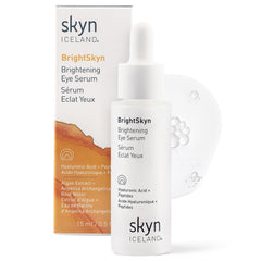 Skyn ICELAND BrightSkyn eye serum bottle for lightweight hydration