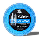 SLIK Aqua Wax jar front view showing strong hold for versatile styles.