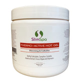 SlimSpa slimming hot gel 1lb bottle for targeted cellulite support.