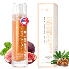 SLUJ hair perfume bottle with fig and cedar scent and lasting fragrance