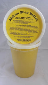SmellGood African Shea Butter 32 oz jar for deep skin hydration and hair conditioning.
