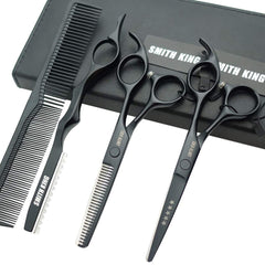 Smithking 5.5-inch straight scissors for precise home grooming