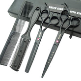 Smithking 7.0-inch hair cutting scissors with case for precise professional grooming