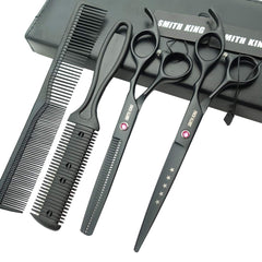Smithking 7.0-inch hair cutting scissors with case for precise professional grooming