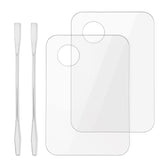 SMOLOUU acrylic palette with clear surface for precise color blending