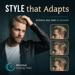 Smooth Viking Hair Paste with a matte finish for a natural look.