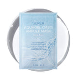 S.NATURE Aquagel Oasis Ampule Mask packaging highlights vegan formula for a clean beauty routine.