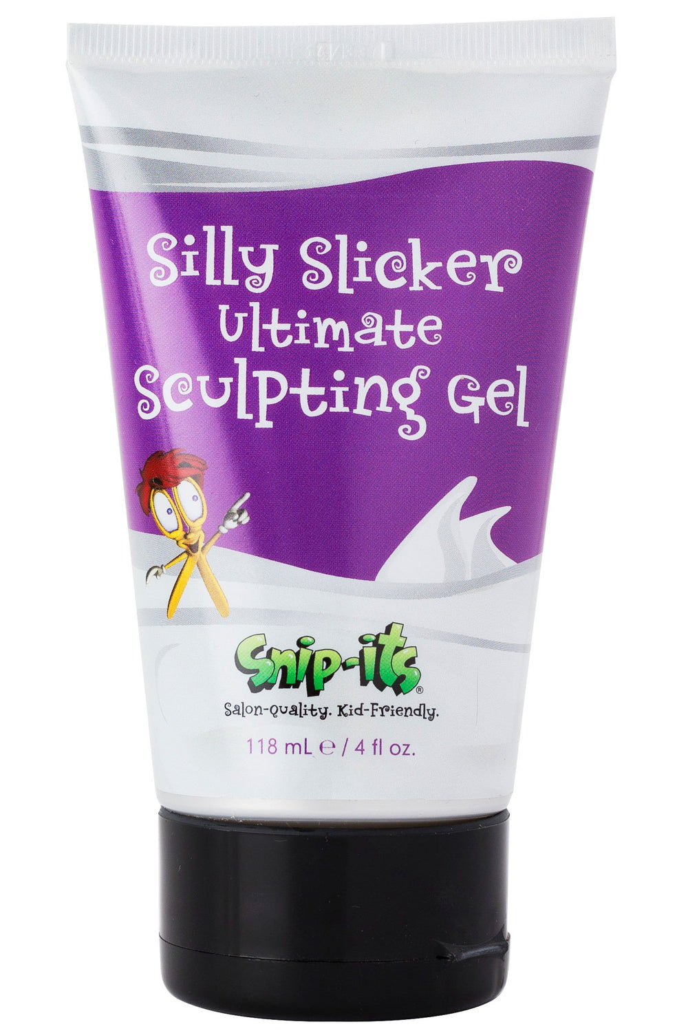 Snip-its Silly Slicker bottle closeup shows natural ingredients and fresh scent.