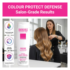 SNOB GIRLS TruColour Care vegan formula in action for daily cleansing.