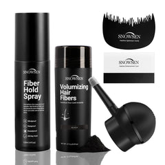 SNOWSEN hair fibers precision spray applicator for targeted coverage