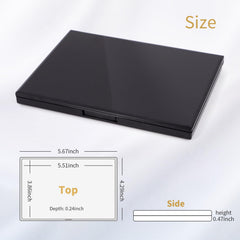 Snowso medium magnetic palette compact for easy color comparison on the go