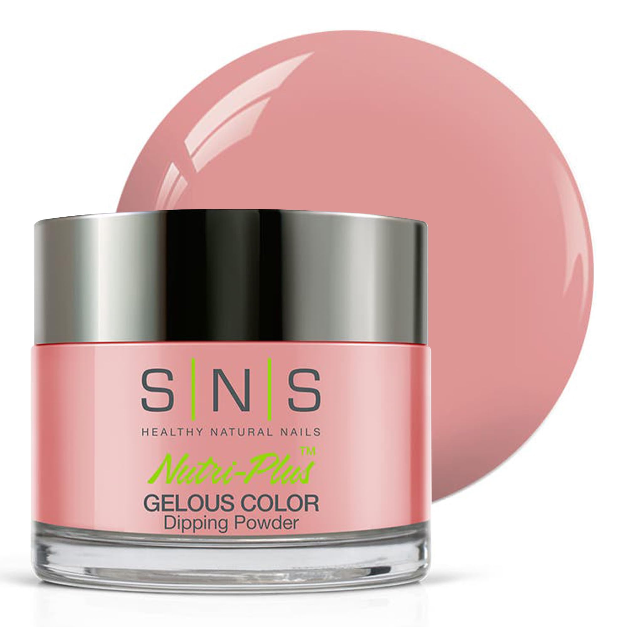 SNS Nail Dip Powder Fun In Bogota bottle pour highlights premium, color-rich formula.