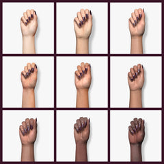 SNS Nail Dip 14-day wear demonstrates durable, chip-resistant color.