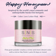 SNS Nail Dip Powder jar close-up highlights smooth texture for easy at-home application.