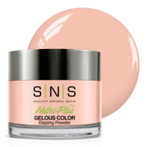 SNS Nail Dip Powder So Charming natural nude shade for long-lasting manicure