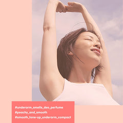 So Natural Peach Deo Pact milky-tone-up creates a gentle, brighter underarm look.