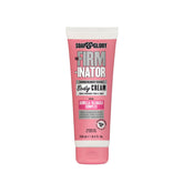 Soap & Glory The Firm-inator bottle front for firming body care.