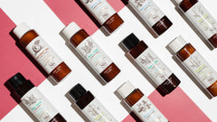 Soapbox Tea Tree Conditioner 5X vitamin complex graphic implying healthier-looking hair.
