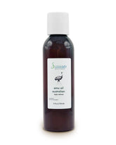 Soapeauty Australian Emu Oil bottle close-up highlights pure, skin-nourishing oil.