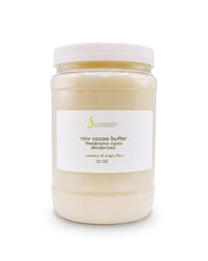 Soapeauty Cocoa Butter pour closeup for silky skin and DIY skincare recipes
