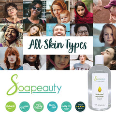 Soapeauty Isopropyl Myristate packaging emphasizes bulk cosmetic supply.