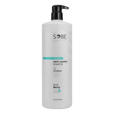 SOBE LUXE Brazilian Keratin bottle ready for salon-grade straightening at home.