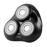 Sodaer rotary replacement head for Remington R-series, close-up foils for gentle skin comfort.