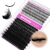Sofenida lash clusters spike 13-21mm for bold, dramatic anime-inspired eyes.