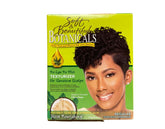 Soft & Beautiful Botanicals Texturizer bottle showing aloe and chamomile for gentle scalp care