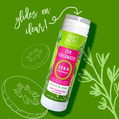Soft & Dri Zen Cucumber deodorant with Blissful Freesia scent provides a refreshing boost.