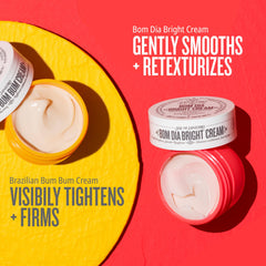 Sol de Janeiro Bom Dia Bright Cream jar close-up, vitamin C benefits