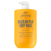 Sol de Janeiro Brazilian Play pump bottle for easy, mess-free shower.
