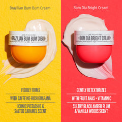Sol de Janeiro Bum Bum Cream packaging highlights Cheirosa 62 scent