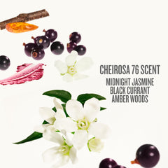 Sol de Janeiro Cheirosa 76 midnight jasmine note creates a refined amber floral aura.