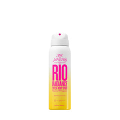 Sol de Janeiro Rio Radiance SPF 50 body spray bottle for protected skin