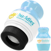 Solar Buddies Sunscreen Applicator blue full offers mess-free family sun care.