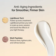 Solawave LightBoost glow after use hints at refreshed, radiant skin.