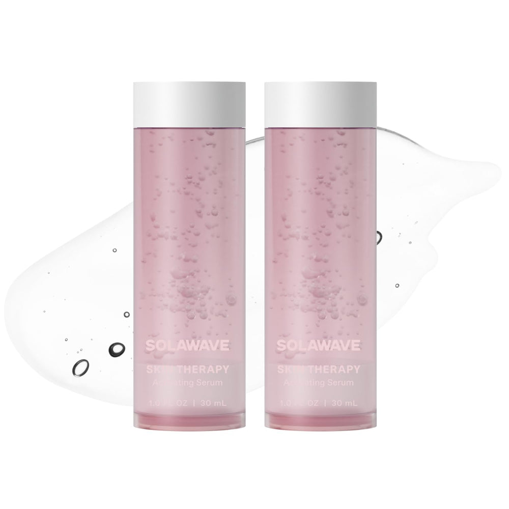 Solawave Skin Therapy Serum refill bottle ready to boost hydration.